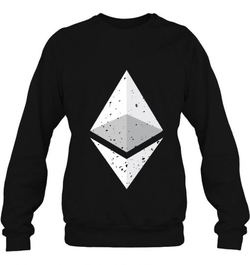 Ethereum Logo Shadow sweatshirt Ad