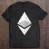 Ethereum Logo Shadow t shirt Ad