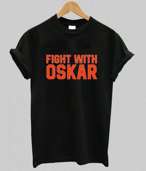 Fight With Oskar Lindblom t shirt Ad