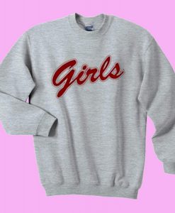 Girls red Sweatshirt Ad