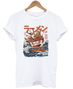 Great Ramen off kanagawa T-Shirt Ad