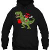 Heart Riding T-Rex Valentine hoodie Ad