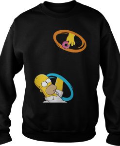 Homer Simpson sweatshirt Ad