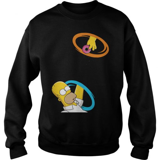 Homer Simpson sweatshirt Ad