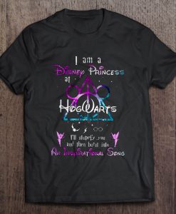I Am A Disney Princess t shirt Ad