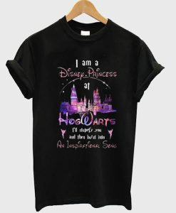 I Am a Disney Princess at Hogwarts TShirt Ad