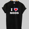 I Love Mods T-Shirt Ad