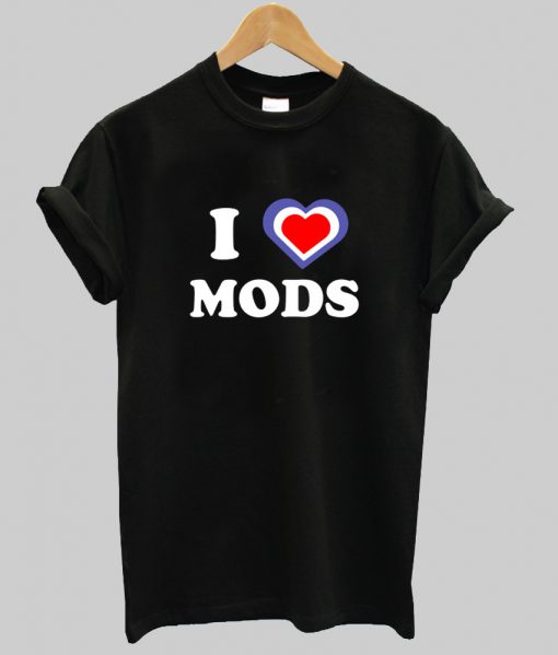 I Love Mods T-Shirt Ad