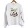 If you love me let me sleep Snoopy sweatshirt Ad