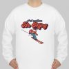 I’d Rather Be Skiing Snow Mountains sweatshirt Ad