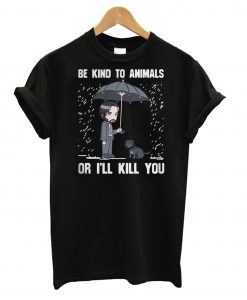 John Wick be kind to animals or I’ll kill you T shirt ad