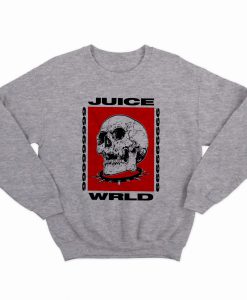Juice WRLD skull sweatshirt Ad
