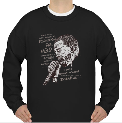 Kanye Zombie sweatshirt Ad