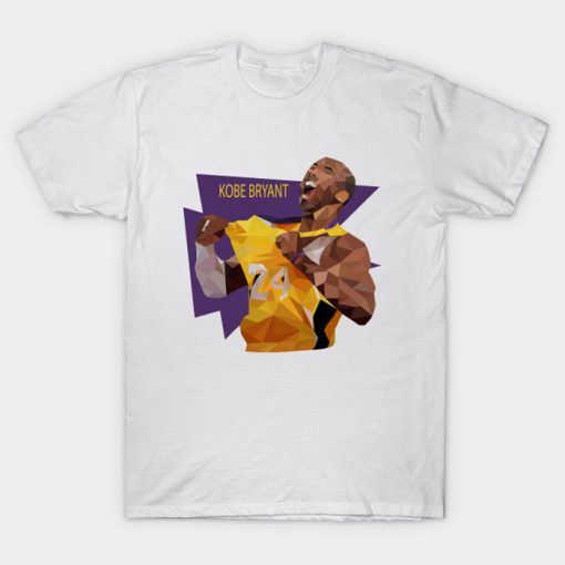 Kobe Bryant Excited T-Shirt Ad