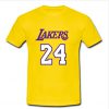 Kobe Bryant lakers 24 t shirt Ad