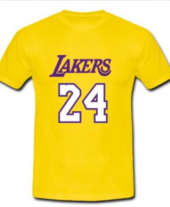 Kobe Bryant lakers 24 t shirt Ad