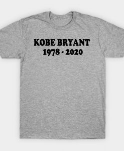 Kobe bryant 1978-2020 T-Shirt Ad