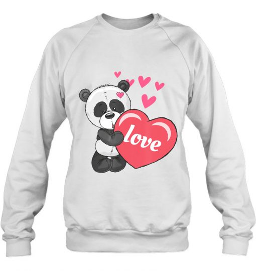 Love Panda Valentine’s Day sweatshirt Ad