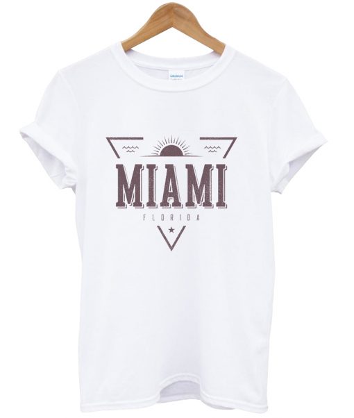 Miami Florida Beach T-Shirt Ad