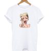 Miley Cyrus Cartoon T shirt Ad