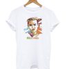 Miley Cyrus Graphic White T shirt Ad