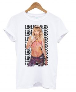 Miley Cyrus She Is Coming T shirt Ad