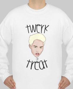 Miley Cyrus Twerk or Treat sweatshirt Ad