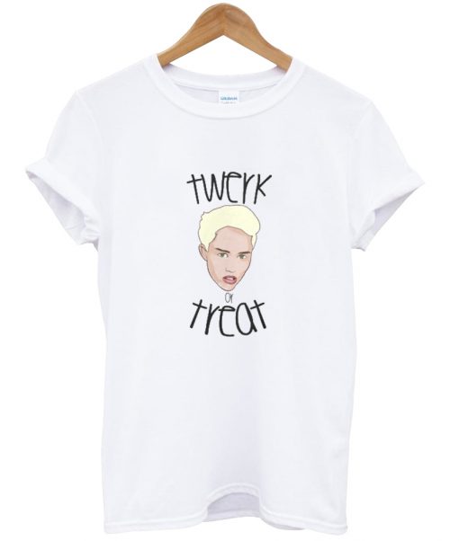 Miley Cyrus Twerk or Treat t shirt Ad