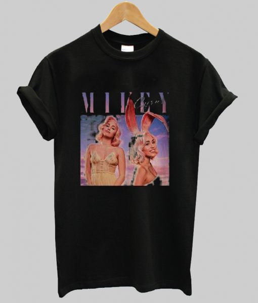 Miley Cyrus tshirt Ad