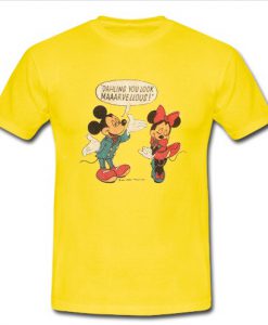 Minnie Mouse Miley Cyrus t-shirt Ad