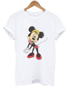 Minnie Mouse Miley Cyrus t shirt Ad