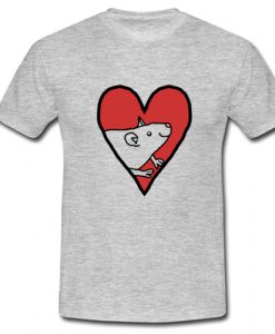 My Valentine Rat T-Shirt Ad