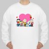 Peanuts Valentine Day Edition Sweatshirt Ad