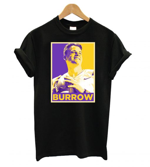 Poster Joe Burrow Louisiana Football Fan T shirt Ad