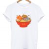 Ramen and cats T-Shirt Ad