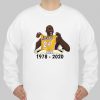 Rip Kobe Bryant 1978-2020 sweatshirt Ad