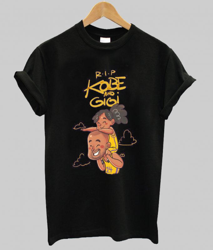 Rip kobe and gigi t shirt Ad - PADSHOPS