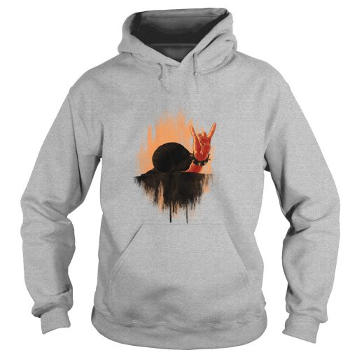 Rock Hard Snail hoodie Ad