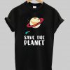 Save the Planet Save the Earth Distress T-Shirt Ad