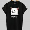 Smudge Cat What T-Shirt Ad