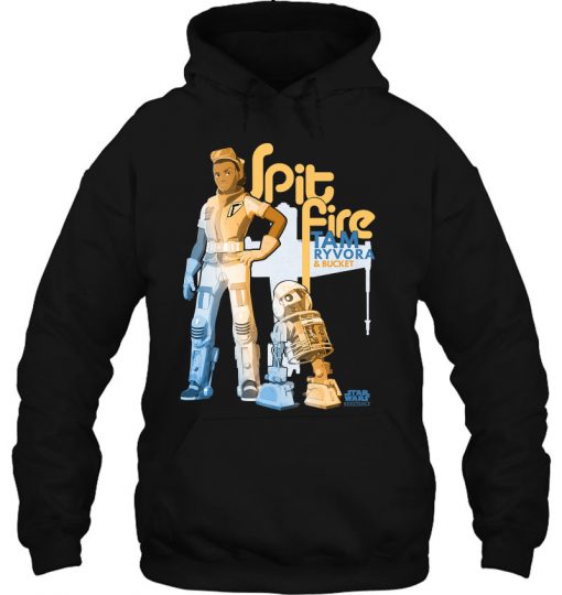 Spitfire Tam Ryvora & Bucket Star Wars hoodie Ad