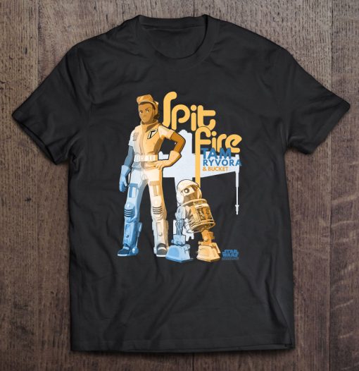 Spitfire Tam Ryvora & Bucket Star Wars t shirt Ad