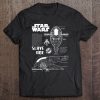 Star Wars Slave One Ship Schematic t shirt Ad