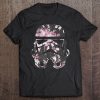 Star Wars Stormtrooper Floral Helmet t shirt Ad