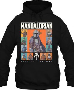 Star Wars The Mandalorian Character hoodie Ad