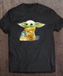 Star Wars The Mandalorian The Child Drink Soup t shirt Ad