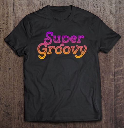 Super Groovy 70s Vintage t shirt Ad