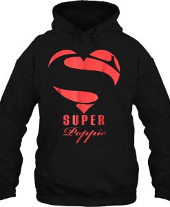 Super Poppie Superhero Heart Valentine hoodie Ad