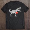 T-Rex Dinosaur Valentine’s Day t shirt Ad