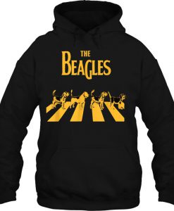 The Beagles Dogs Walking hoodie Ad